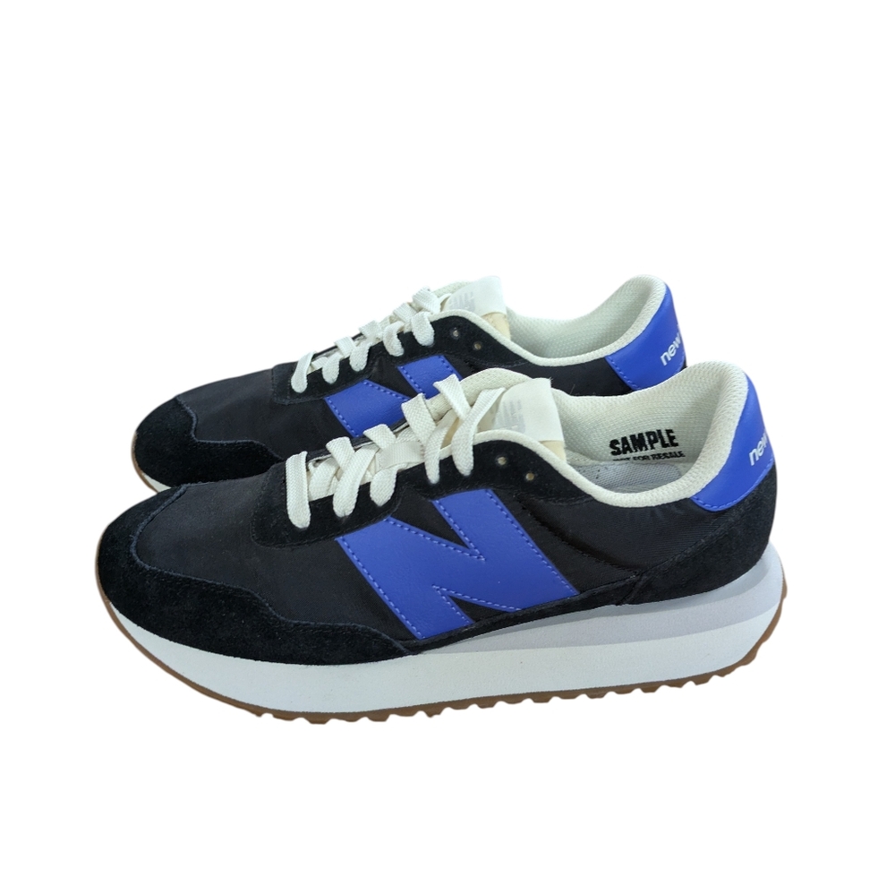 New Balance 237 Sneakers Black and Blue Womens Size 7 - Picture 11 of 11